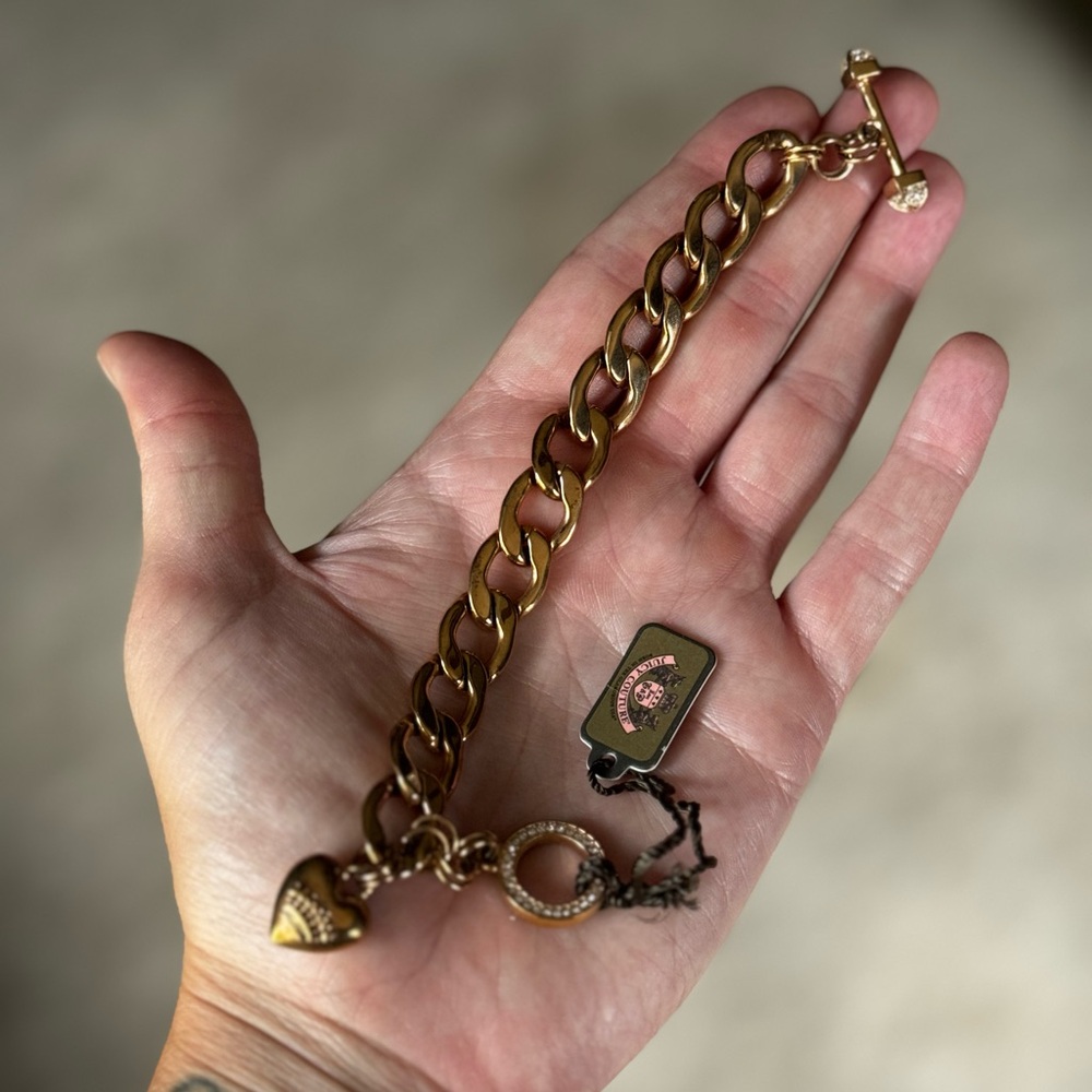 Juicy Couture Rose Gold Charm Bracelet ❤️